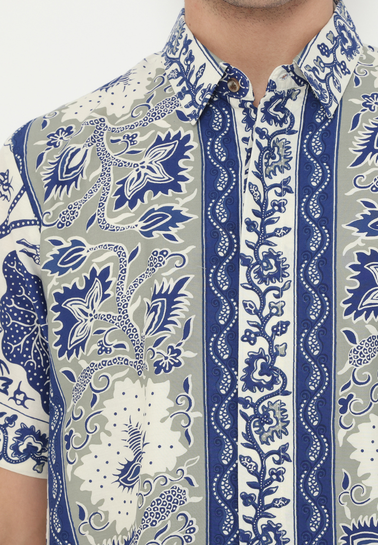 Dikara Men Shirt Blue