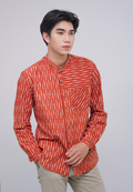 Bagas Men Shirt Brick