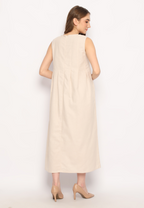 Gracy Maxi Dress Nude