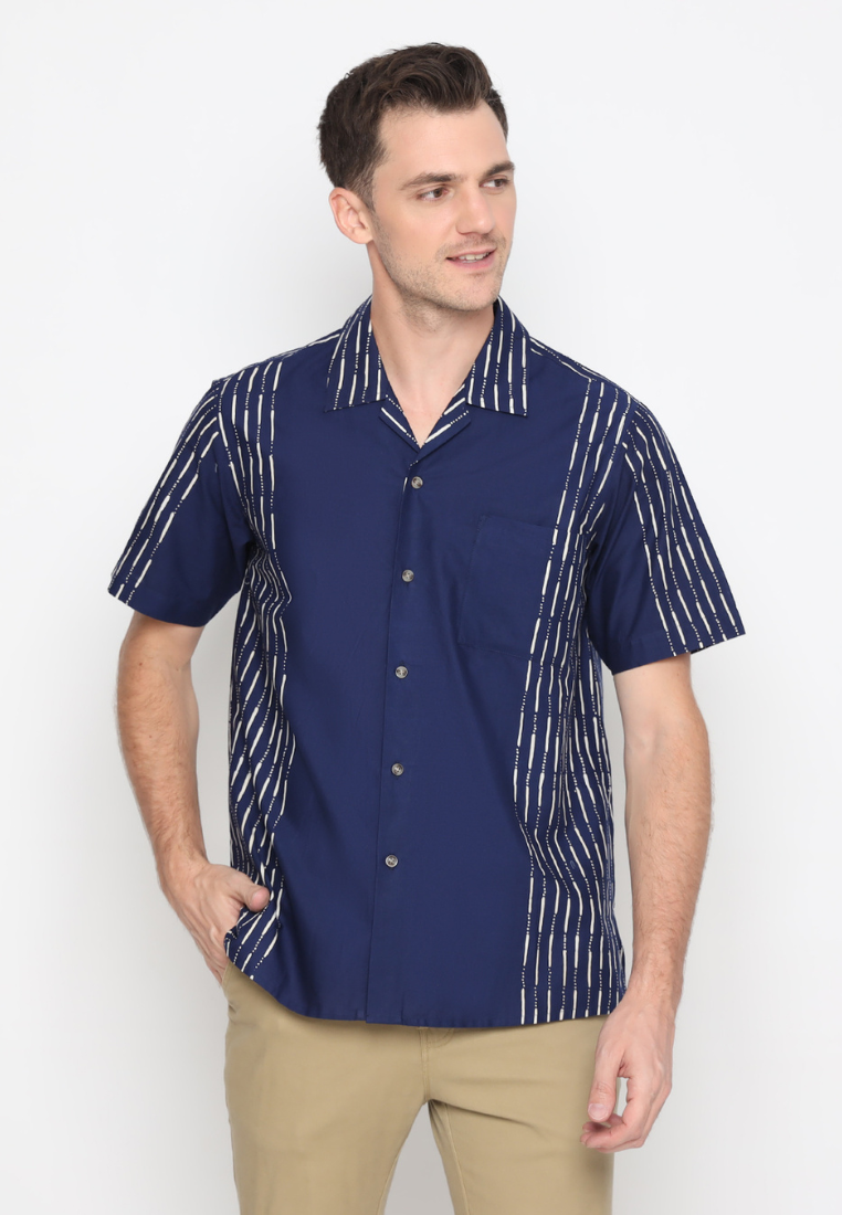 Catra Men Shirt Hujan Navy