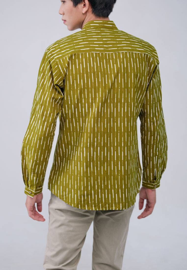 Bagas Men Shirt Olive