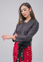 Eden Kebaya Tangan Panjang Black