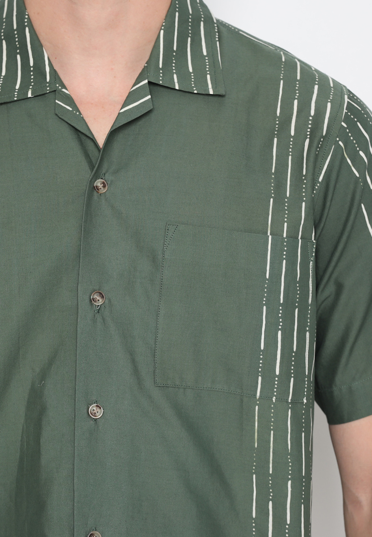 Catra Men Shirt Hujan Green