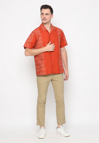 Catra Men Shirt Hujan Brick