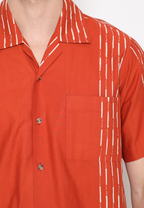 Catra Men Shirt Hujan Brick