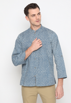 Lingga Men Shirt Blue
