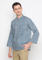 Lingga Men Shirt Blue