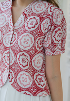 Olesia Blouse Red