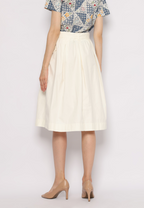 Gita Skirt Plain Broken White