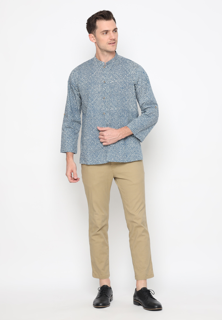 Lingga Men Shirt Blue
