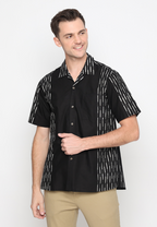 Catra Men Shirt Hujan Black