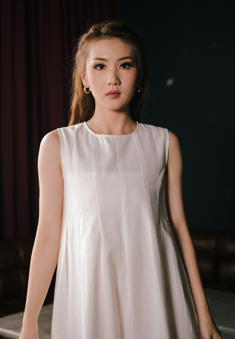 Gracy Maxi Dress White