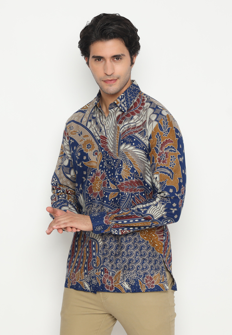 Nala Men Shirt Blue ( Furing )