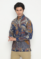 Nala Men Shirt Blue ( Furing )