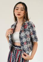 Atmari Outer Blouse Blue