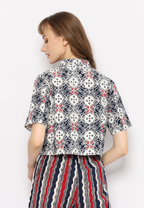 Atmari Outer Blouse Blue