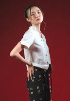 Eden Kebaya Tangan Pendek Offwhite