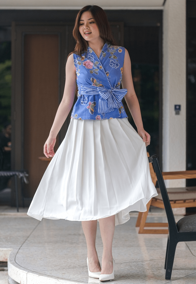 Felice Maxi Skirt White