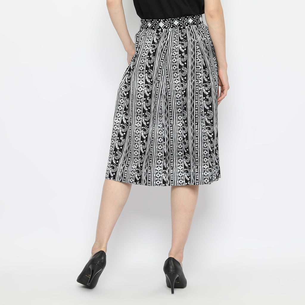 Gita Skirt Monokrom