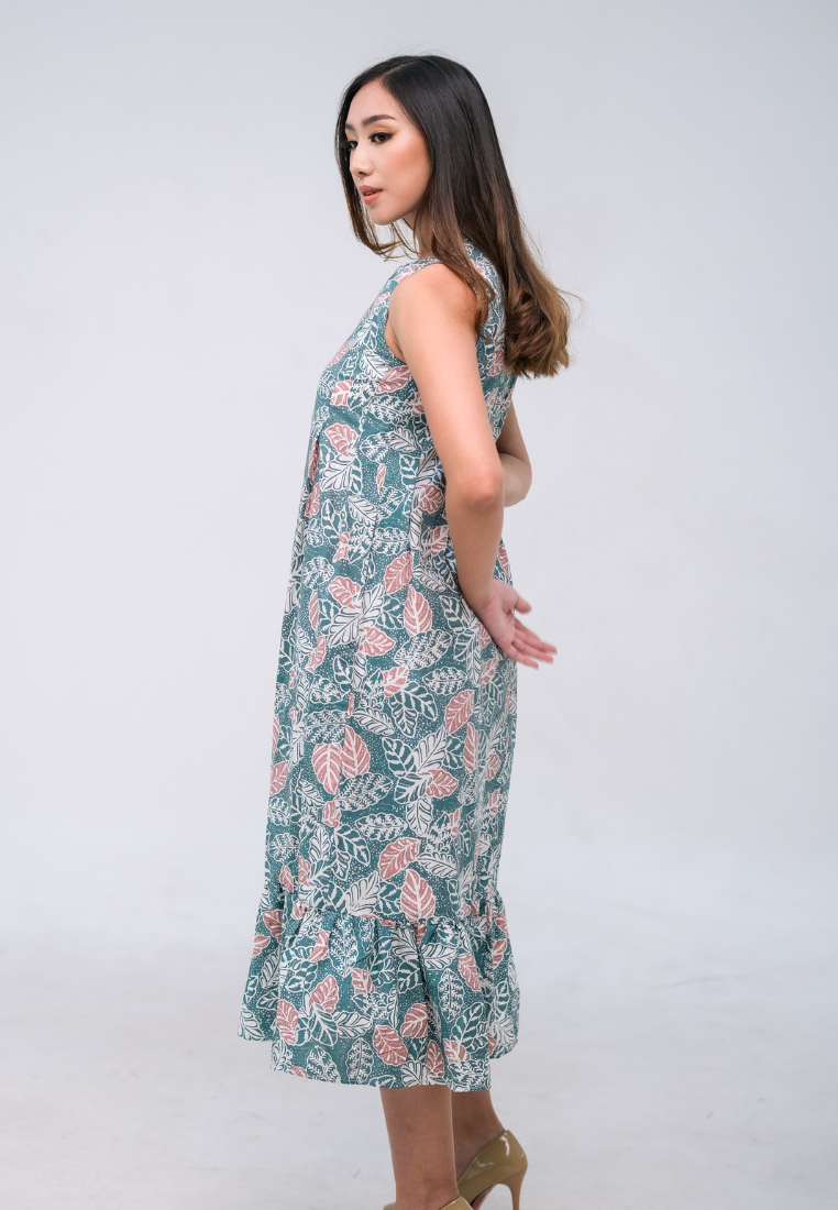 Gwenn Dress Green