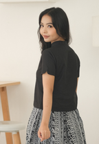 Eden Kebaya Tangan Pendek Black
