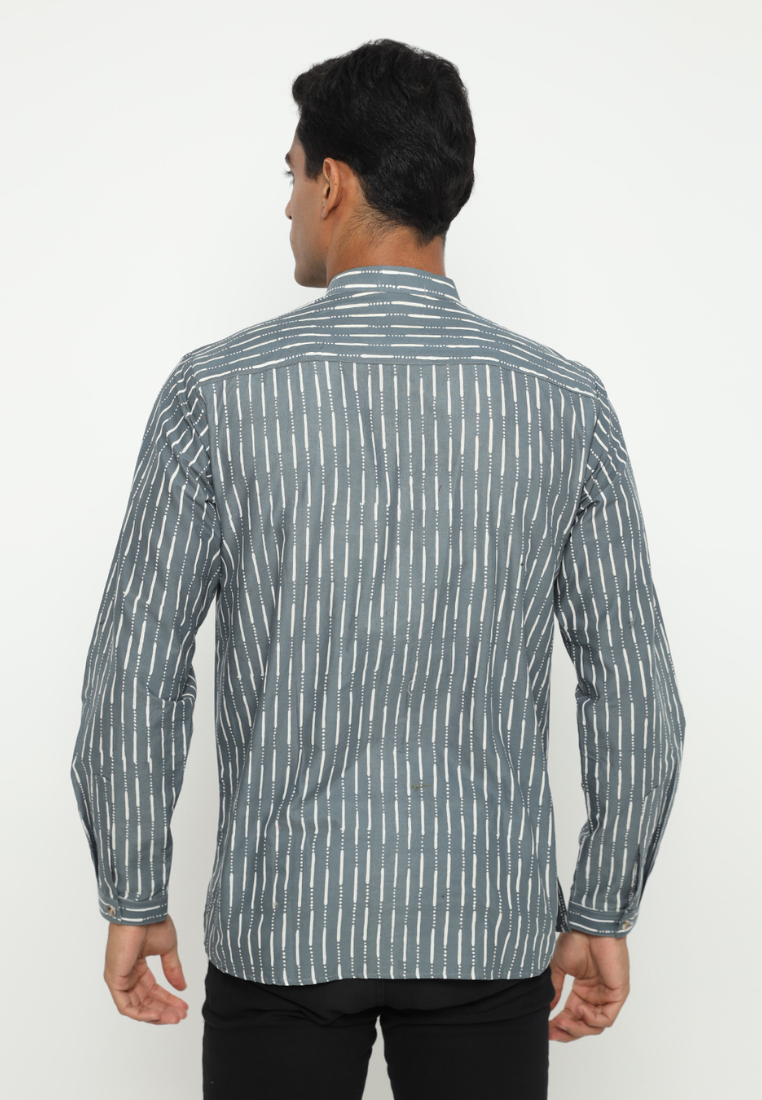 Bagas Men Shirt Grey