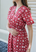 Ayla Dress Red