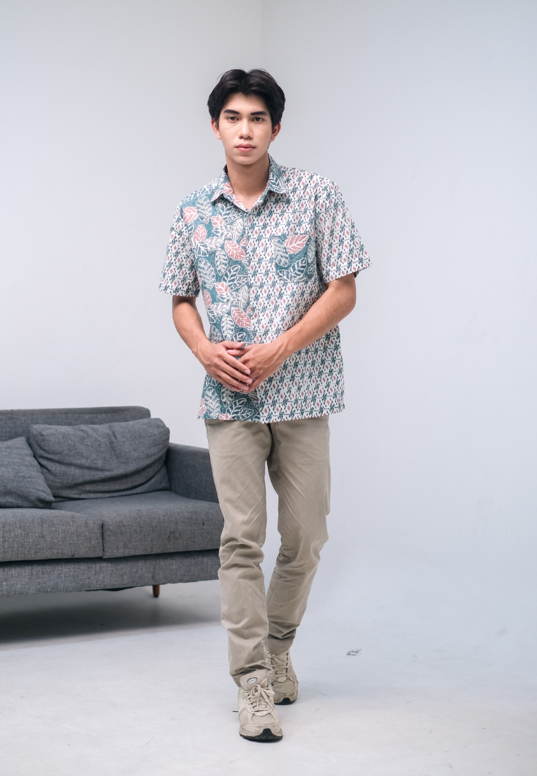 Aksa Men Shirt Green