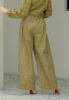 Nuria Pants Kawung Olive