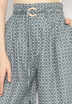 Nuria Pants Kawung Grey