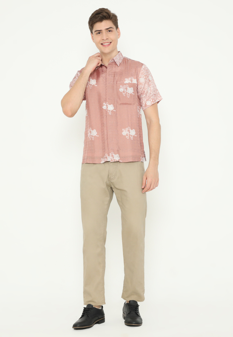 Manggala Men Shirt Brown
