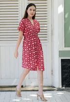 Ayla Dress Red