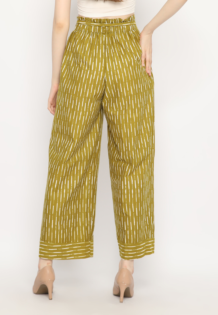 Nuria Pants Hujan Olive