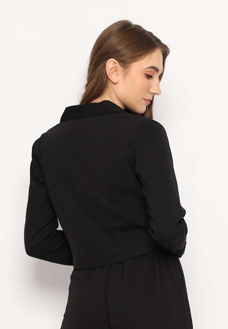 Vio Blazer Tangan Panjang Black