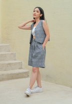 Nuria Midi Pants Grey