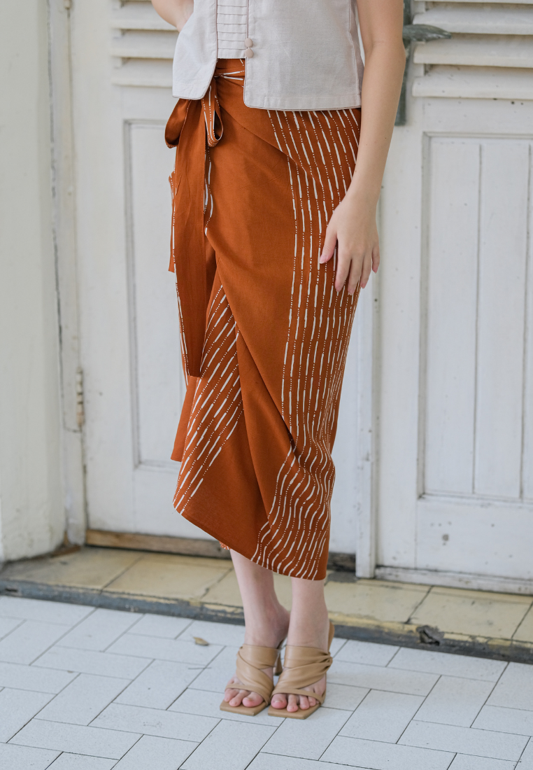 Ananta Warpskirt Hujan Brick