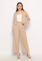 Vio Blazer Tangan Panjang Sand