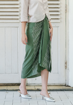 Ananta Warpskirt Hujan Green