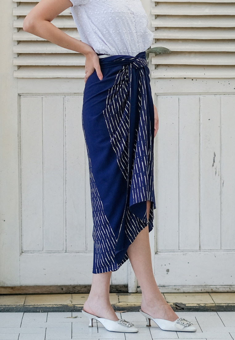 Ananta Warpskirt Hujan Navy