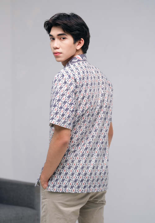 Aksa Men Shirt Grey