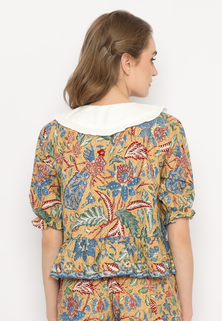 Chalya Blouse Brown