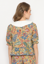 Chalya Blouse Brown