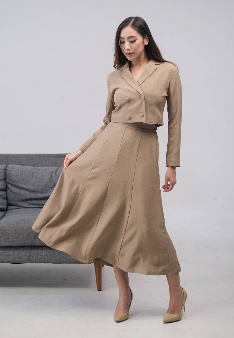 Serein Skirt Brown