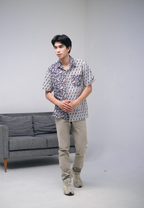 Aksa Men Shirt Grey