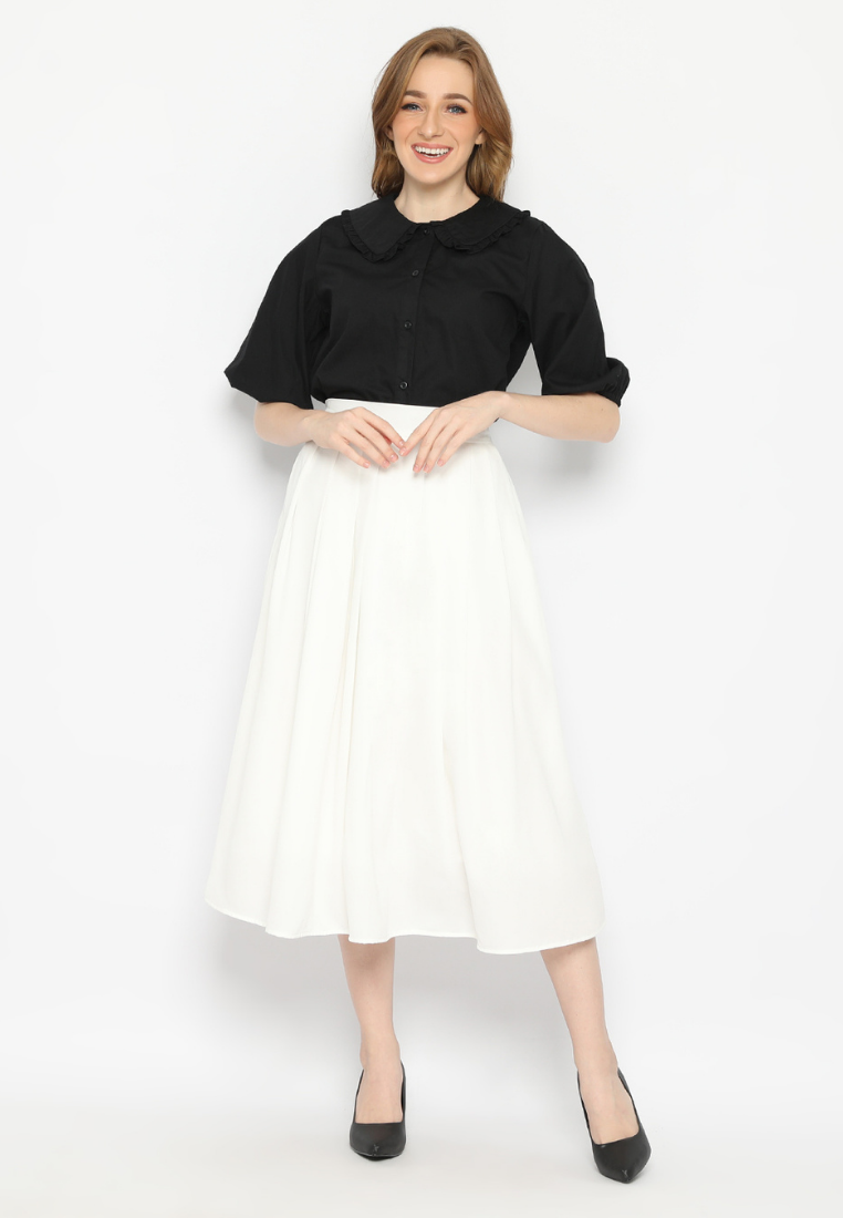 Felice Maxi Skirt White