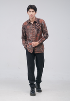 Abista Men Shirt Brown (Furing)