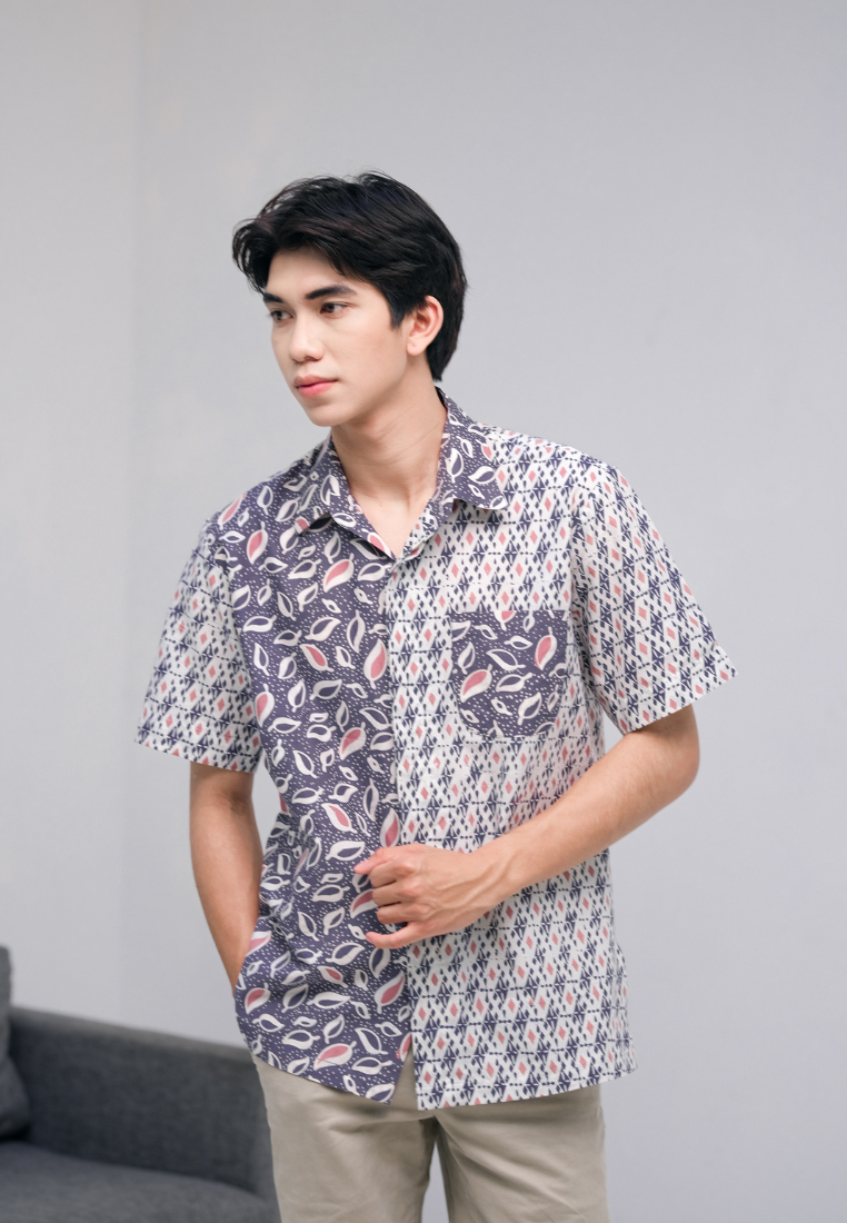 Aksa Men Shirt Grey