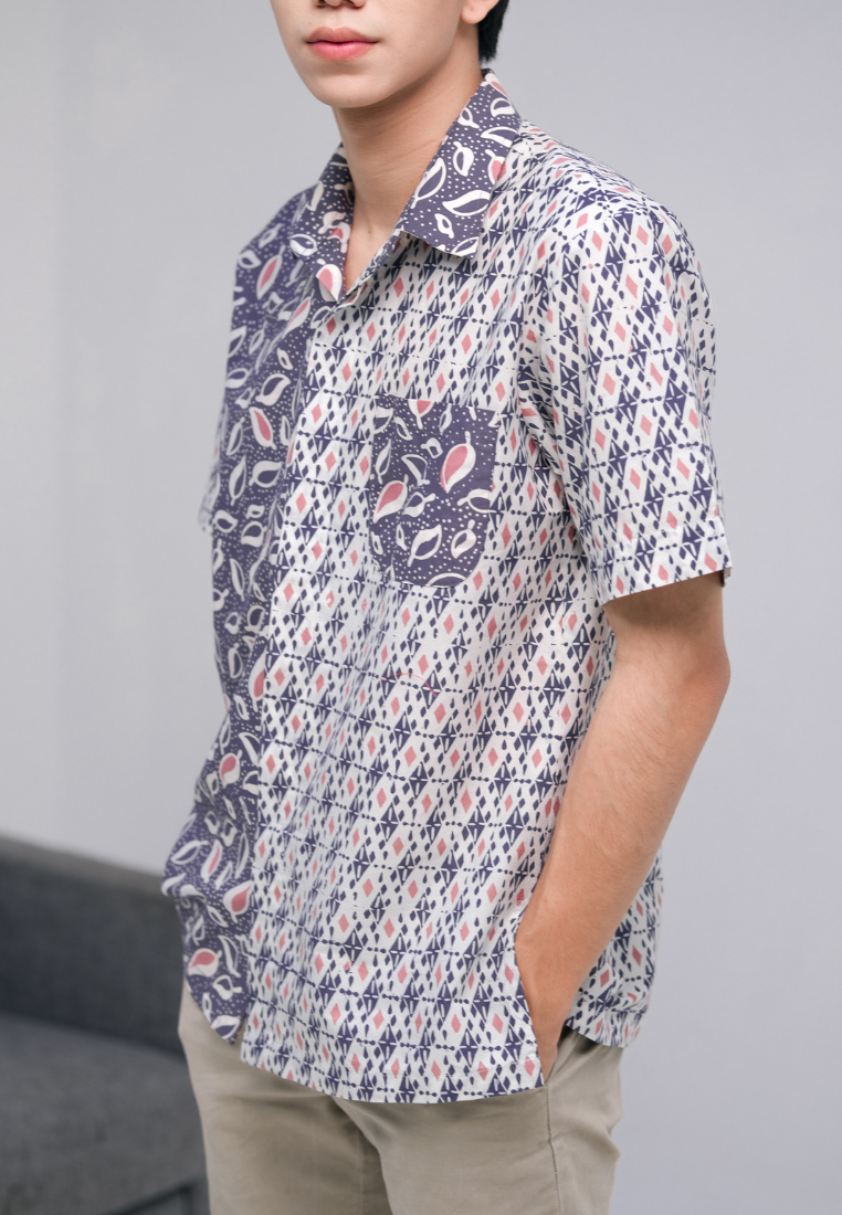 Aksa Men Shirt Grey