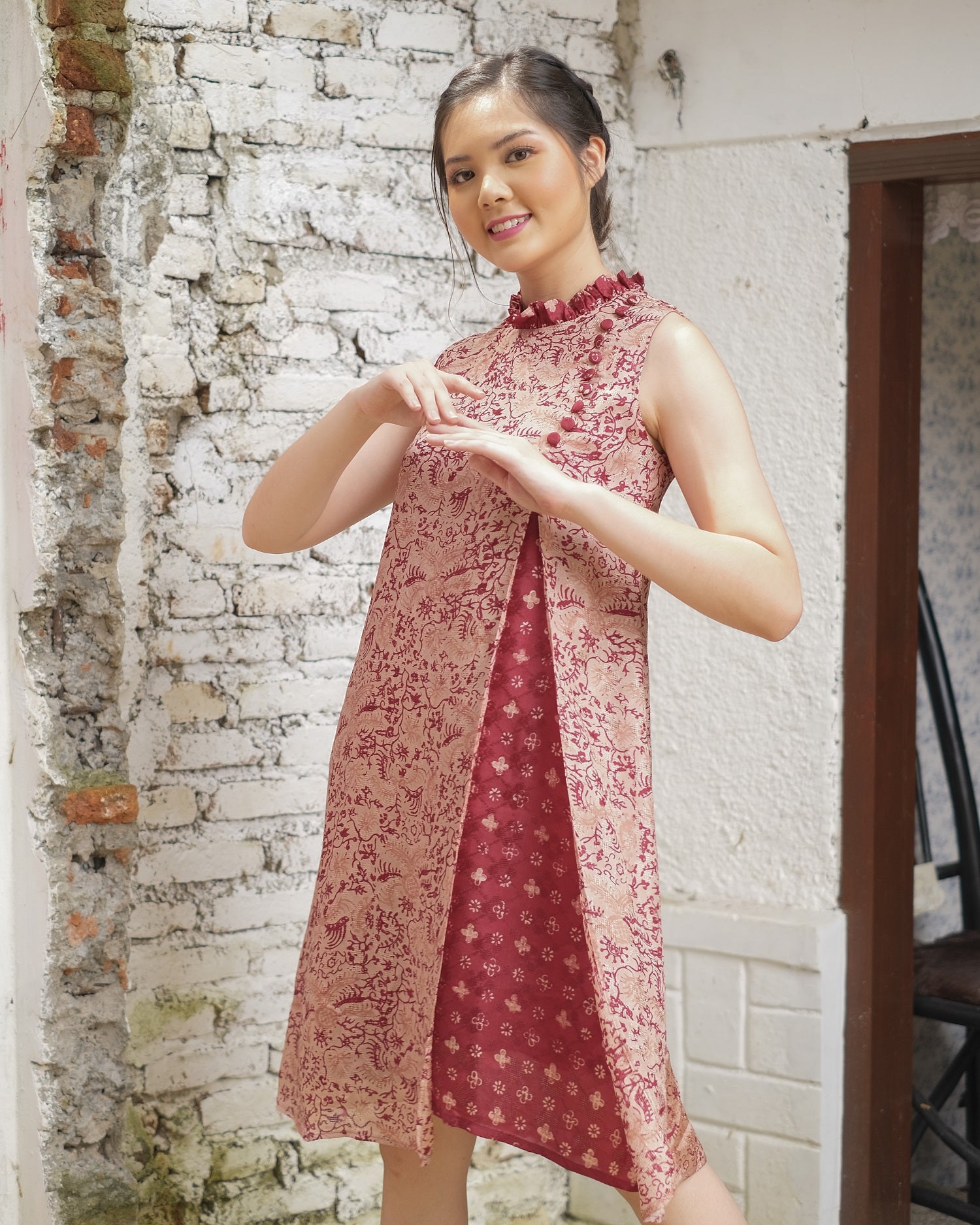 Nasywa Dress Red