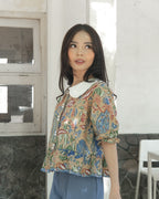 Chalya Blouse Brown